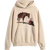 One Of These Days So Far Away Graphic Hoodie In Neutral