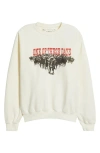 One Of These Days Stampede Graphic Sweatshirt In Bone