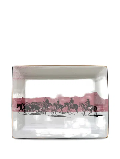 One Of These Days Till The Last Leaf Shall Fall Catch-all Tray In Gray