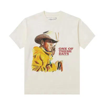 Pre-owned One Of These Days Tomorrow Never Knows T-shirt 'bone' | White | Men's Size M