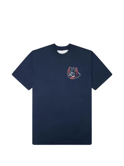 One Of These Days Valley Riders T-shirt In Blue