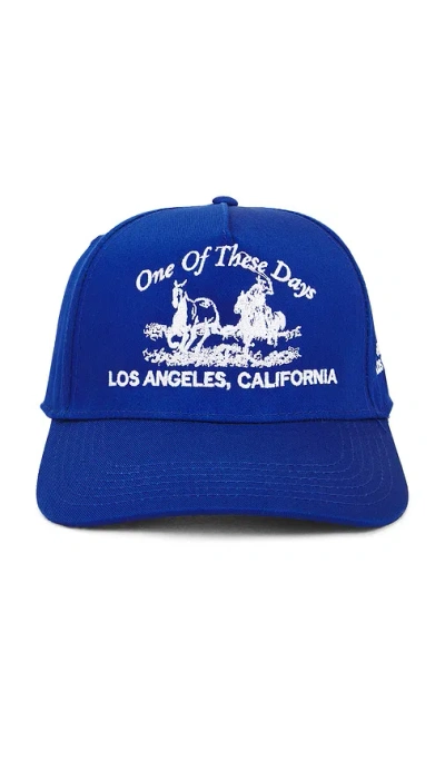 One Of These Days X Fwrd Just For A Moment Baseball Cap In Blue