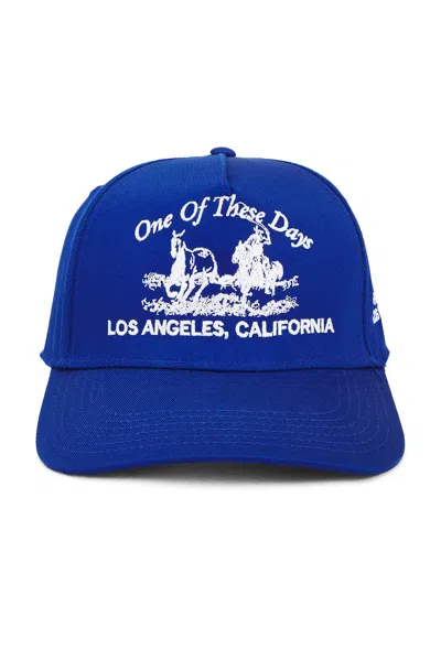 One Of These Days X Fwrd Just For A Moment Baseball Cap In Blue