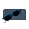One Of Us Women's Blue Björn And Pia Met On A Sunny Day Polarized Sunglasses - Sky In Blue