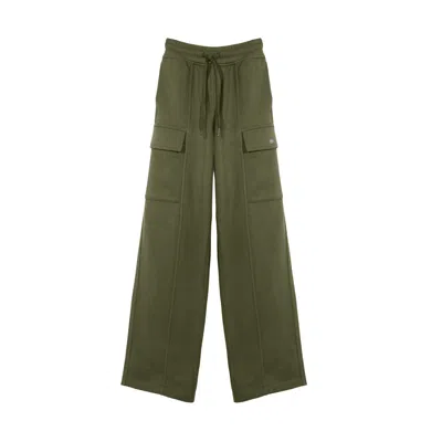 One Of Us Women's Green Ada The Little Kangaroo Cargo Jogger Pants