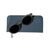 One Of Us Women's Grey Björn And Pia Met On A Sunny Day Polarized Sunglasses - Clear In Grey