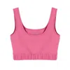 One Of Us Women's Pink / Purple Suzie Never Bores Me Scuba Scoop Neck Bralette