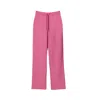 One Of Us Women's Pink / Purple Suzie Never Bores Me Scuba Shaping Pants