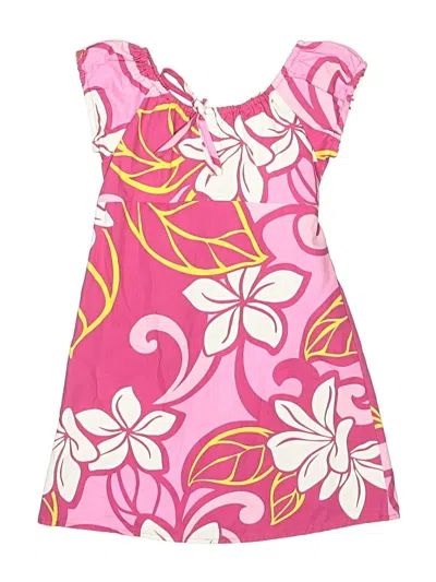 Pre-owned One Papaya Hawaii Kids' Dress In Pink