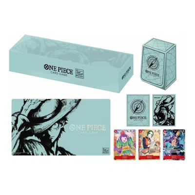 One Piece Card Jp '1st Anniversary Set' In Blue