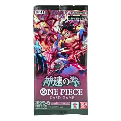 One Piece Card Jp Booster Pack 'a Fist Of Divine Speed' In Multi
