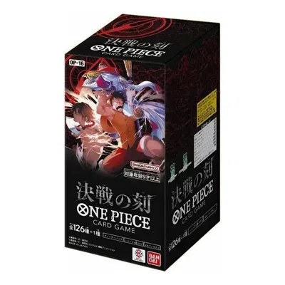 One Piece Card Jp Booster Pack Box 'the Time Of Battle' In Multi