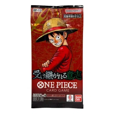 One Piece Card Jp Booster Pack Carrying On His Will In Multi