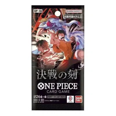 One Piece Card Jp Booster Pack 'the Time Of Battle' In Multi