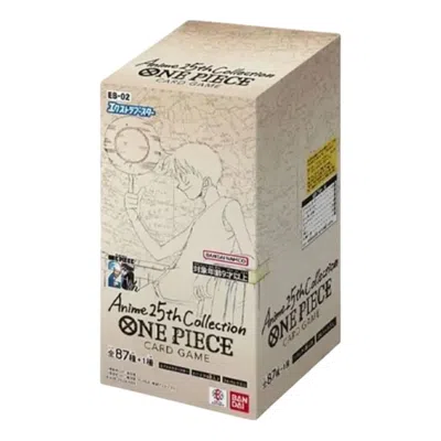 One Piece Card Jp Extra Booster Box 'anime 25th Collection' In Multi
