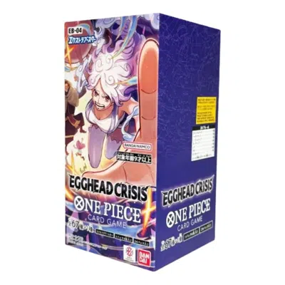 One Piece Card Jp Extra Booster Box Egghead Crisis In Multi