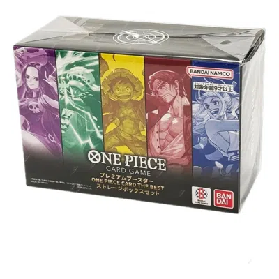 One Piece Card Jp Premium Booster ' Card The Best Storage Box Set' In Transparent