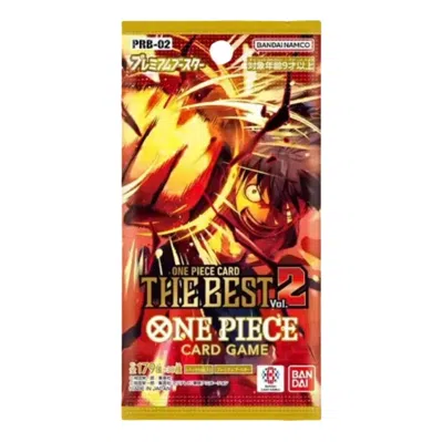 One Piece Card Jp Premium Booster Pack ' Card The Best Volume 2' In Multi