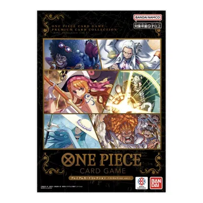 One Piece Card Jp Premium Card Collection 'best Selection Vol.1' In Black