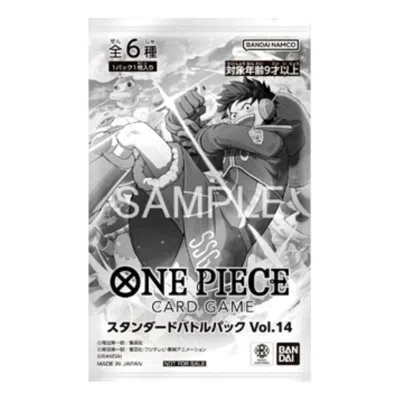 One Piece Card Jp Promotional Card 'standard Battle Pack Vol.14' In Multi