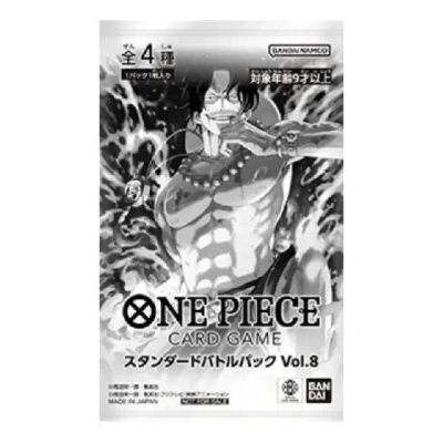 One Piece Card Jp Promotional Card 'standard Battle Pack Vol.8' In Multi