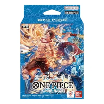 One Piece Card Jp Start Deck 'ace & Newgate' In Multi