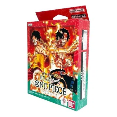 One Piece Card Jp Start Deck Ex 'luffy&ace' In Multi