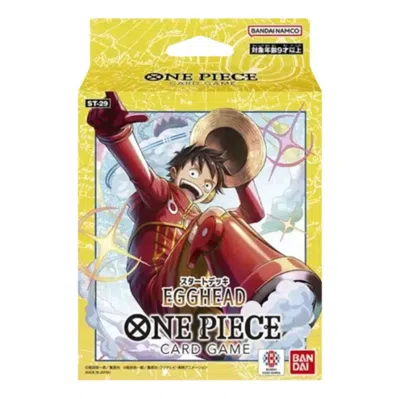 One Piece Card Jp Starter Deck Box 'egghead' In Multi
