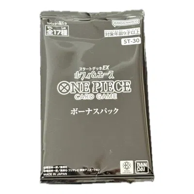 One Piece Card Jp Starter Deck Ex Pack 'luffy&ace Bonus Pack' In Gray