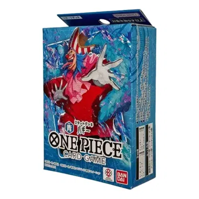 One Piece Card Jp Starter Deck Pack 'blue Buggy' In Multi