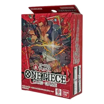One Piece Card Jp Starter Deck Pack 'red Shanks' In Multi