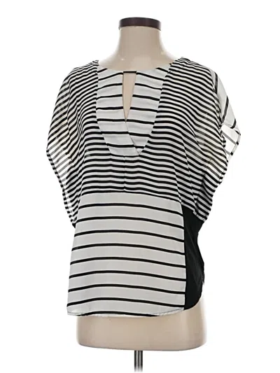 Pre-owned One September 3/4 Sleeve Blouse In Silver