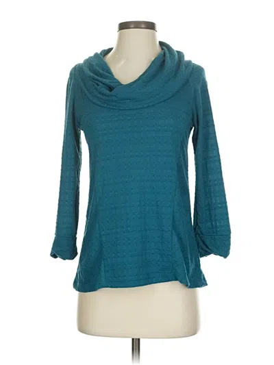 Pre-owned One September 3/4 Sleeve T-shirt In Teal
