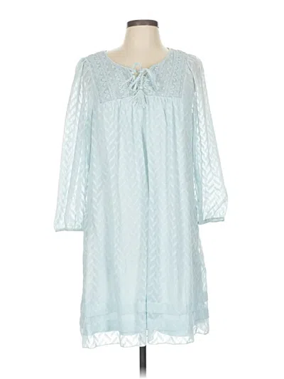 Pre-owned One September Casual Dress In Blue