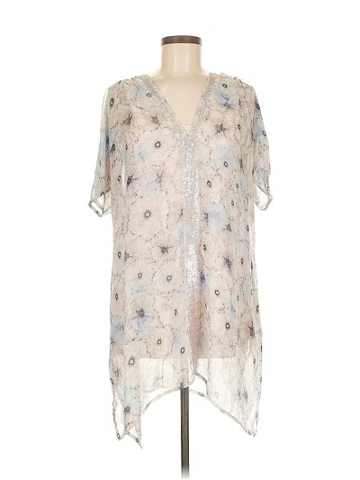 Pre-owned One September Casual Dress In Silver