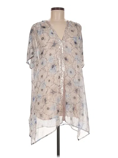 Pre-owned One September Casual Dress In Silver
