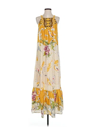 Pre-owned One September Casual Dress In Yellow