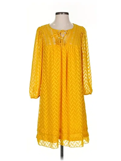 Pre-owned One September Casual Dress In Yellow