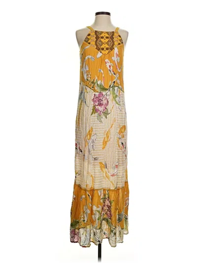 Pre-owned One September Casual Dress In Yellow