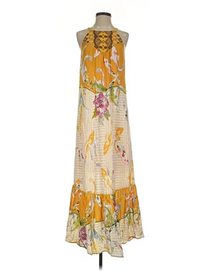 Pre-owned One September Casual Dress In Yellow
