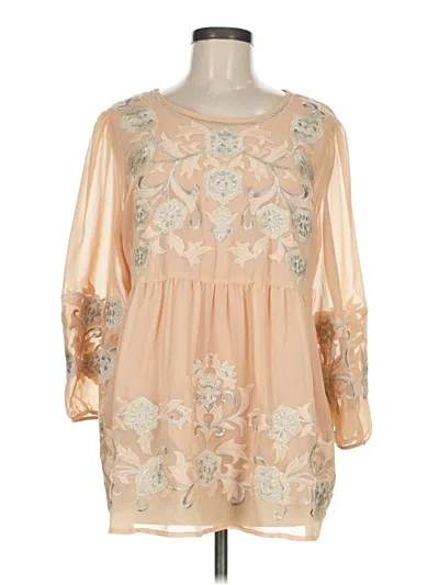 Pre-owned One September Cocktail Dress In Brown