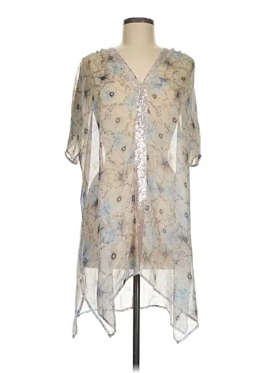 Pre-owned One September Kimono In Silver