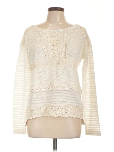 Pre-owned One September Pullover Sweater In Ivory