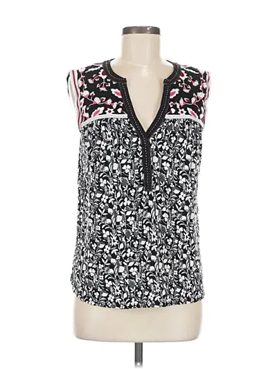 Pre-owned One September Sleeveless Blouse In Black