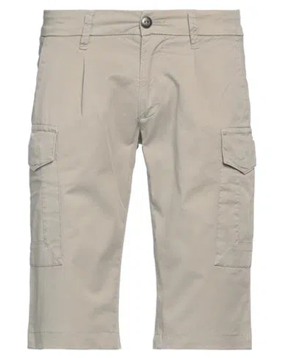 One Seven Two Man Shorts & Bermuda Shorts Khaki Size 30 Cotton In Beige