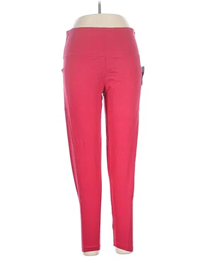 Pre-owned One Step Up Active Pants In Red
