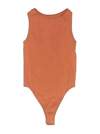 Pre-owned One Step Up Bodysuit In Orange