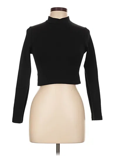 Pre-owned One Step Up Long Sleeve Turtleneck In Black