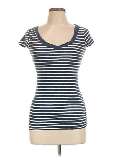 Pre-owned One Step Up Short Sleeve T-shirt In Blue
