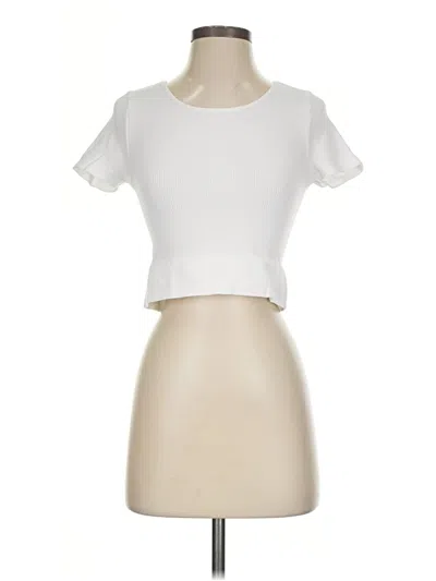 Pre-owned One Step Up Short Sleeve T-shirt In Ivory